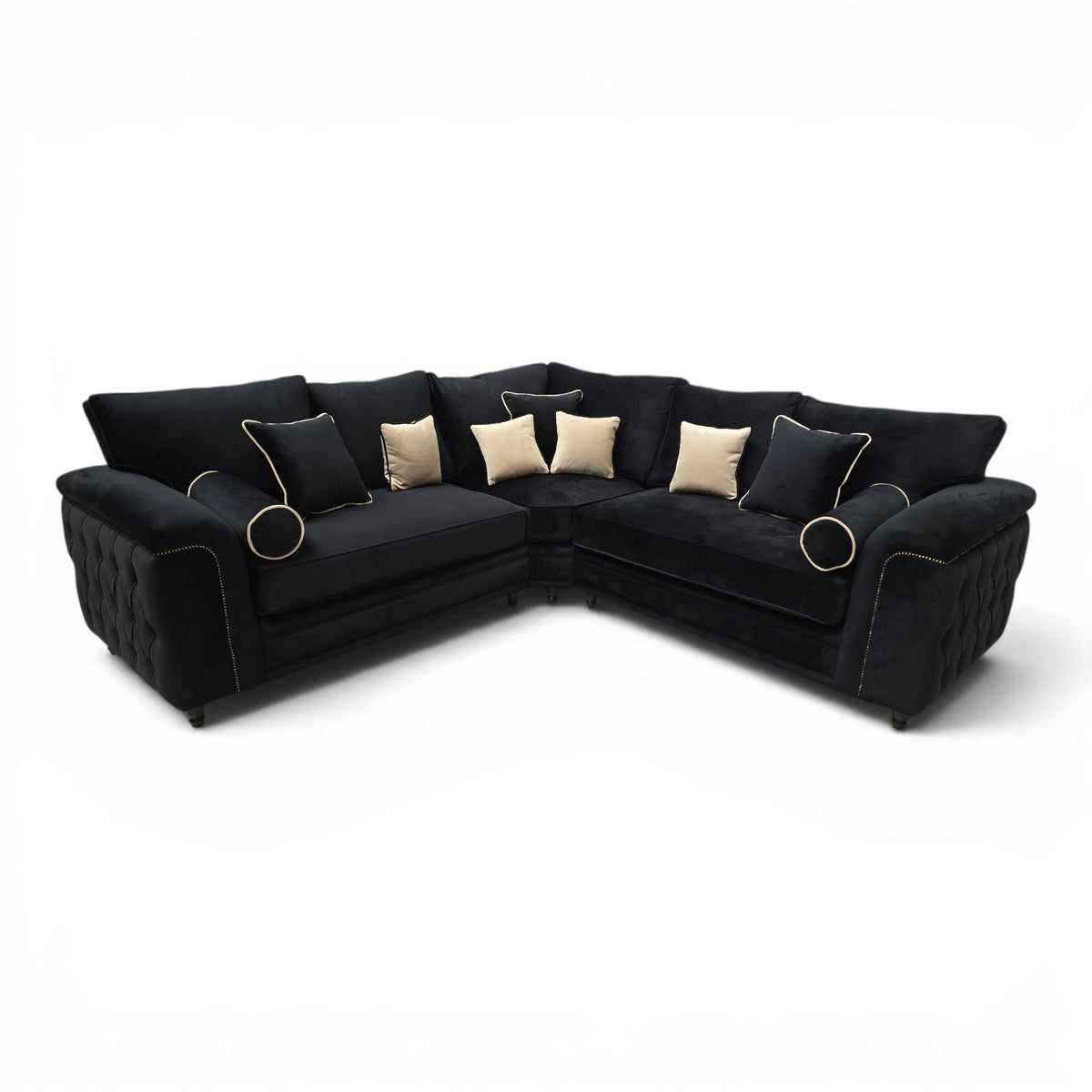 Zara Chesterfield Corner Sofa – view 2