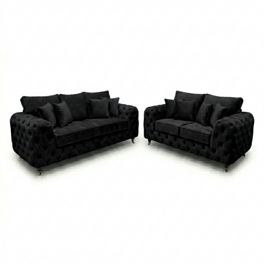 Ashton Chesterfield 3+2 Sofa Set – view 2