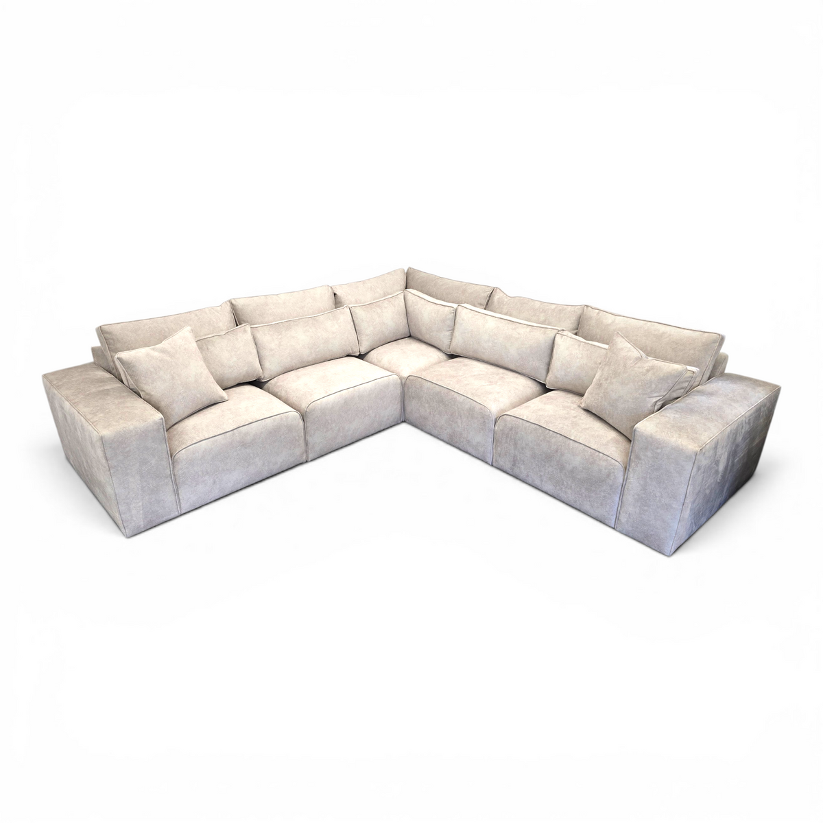 Cube Modular Corner Sofa – handmade in Britain by Simple Living UK