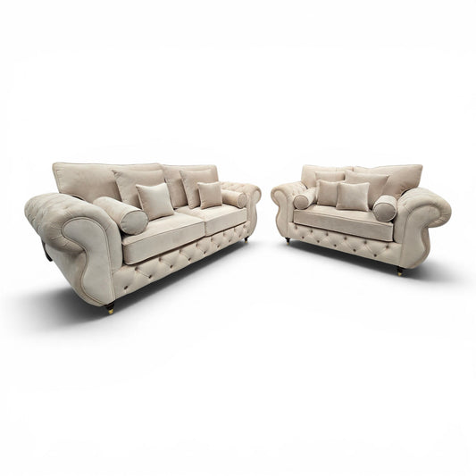 Rio Chesterfield 3+2 Sofa Set – handmade in Britain by Simple Living UK