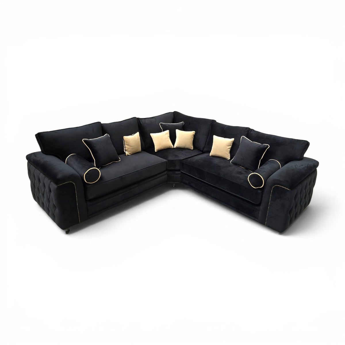 Zara Chesterfield Corner Sofa – view 3